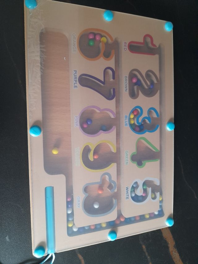 Juego magnético de clasificación de numeros