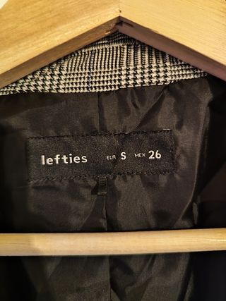 Americana Lefties Gris Talla S/36