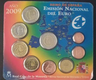 Estuche 2009 Euros Blister España