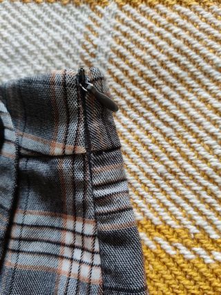 Falda pantalón cuadros Stradivarius