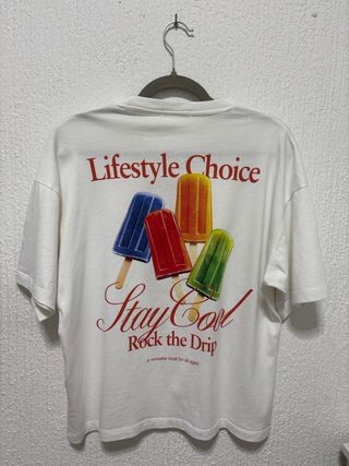 Camiseta blanca hombre zara