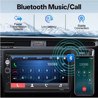 Radio Coche MP5 Bluetooth Hippcron 7