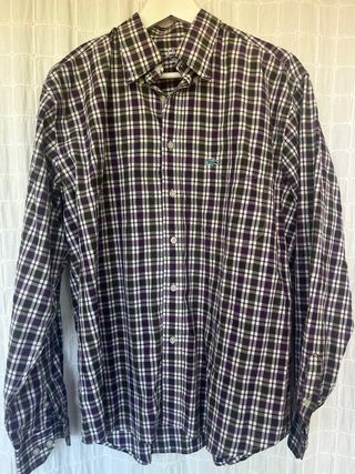Lote de tres Camisas de hombre a cuadros