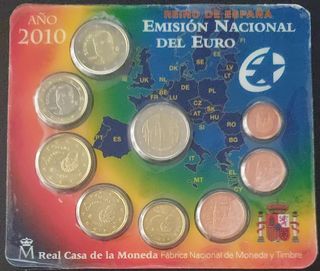 Cartera 2010 Euros Blister España