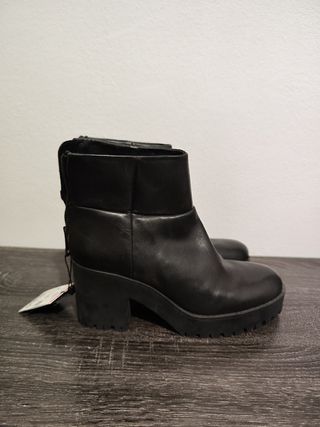 Botines Zara Negros Talla 38