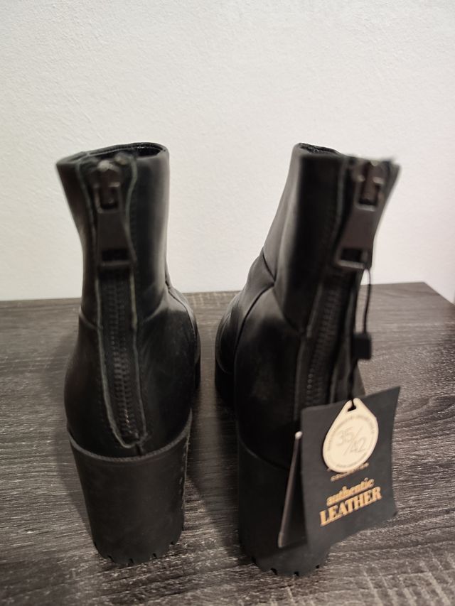Botines Zara Negros Talla 38