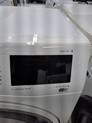 Lavadora y secadora Bosch Serie 6 con garantía 