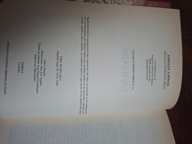 La Ilíada – Edición ilustrada de lujo en piel