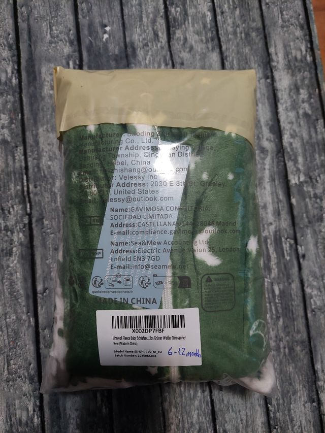 NUEVO 2 Sacos dormir bebé 6-12 meses