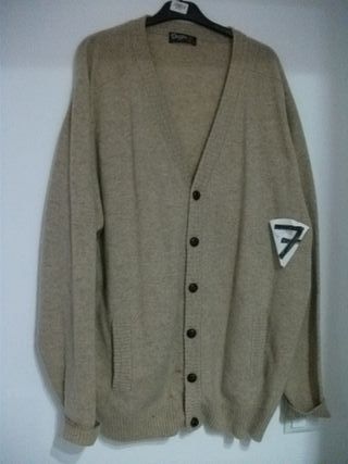 Pantalón tejano tipo desgastado, talla 52, hombre