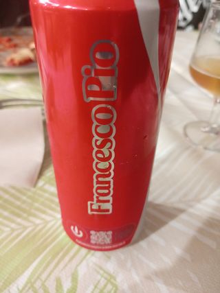 Lattina Coca Cola Francesco Pio Collezione