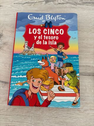 Libro Los CINCO y el tesoro de la isla