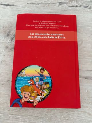 Libro Los CINCO y el tesoro de la isla