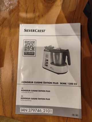 Robot Cocina Silvercrest Monsieur Cuisine