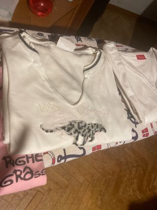 4 camisones y 1 pijama de invierno