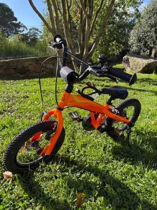 Bicicleta infantil Monty 102 naranja