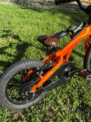 Bicicleta infantil Monty 102 naranja