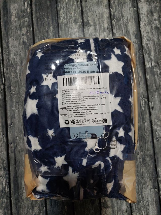 NUEVO 2 Sacos dormir bebé 12-18 meses