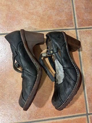 Zapatos El Naturalista Negros/Marrones
