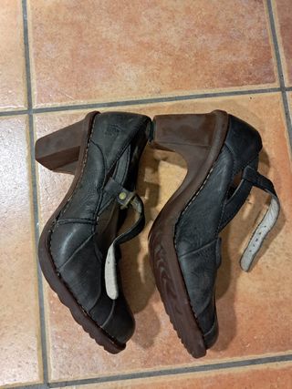 Zapatos El Naturalista Negros/Marrones