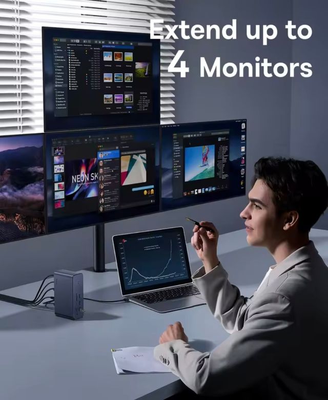 Baseus 17-in-1 USB C Docking Station