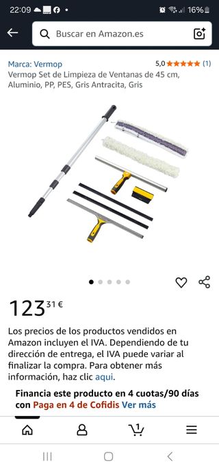 Set Limpieza Ventanas Vermop