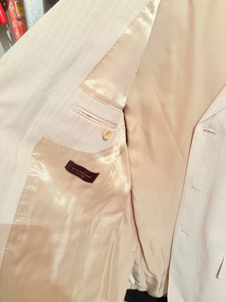 Chaqueta elegante caballero beige