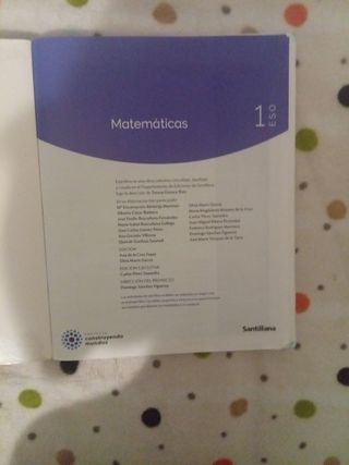 MATEMATICAS 1 ESO CONSTRUYENDO MUNDOS