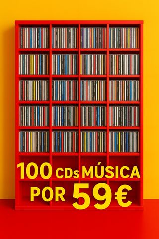 SUPERPRECIO: Lote 100 CDs Musica