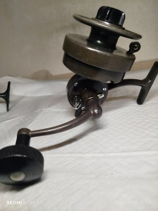 Carrete de pesca vintage 