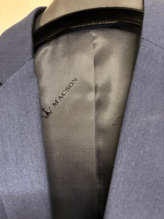 Traje azul marino MACSON