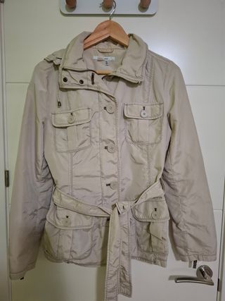 Cortavientos Zara Beige Talla M