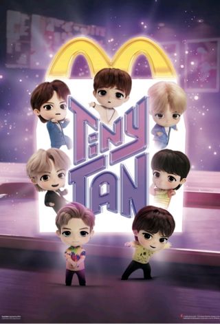 Colección BTS McDonald's Tiny Tan