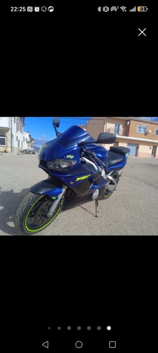 Yamaha YZF R6 Azul