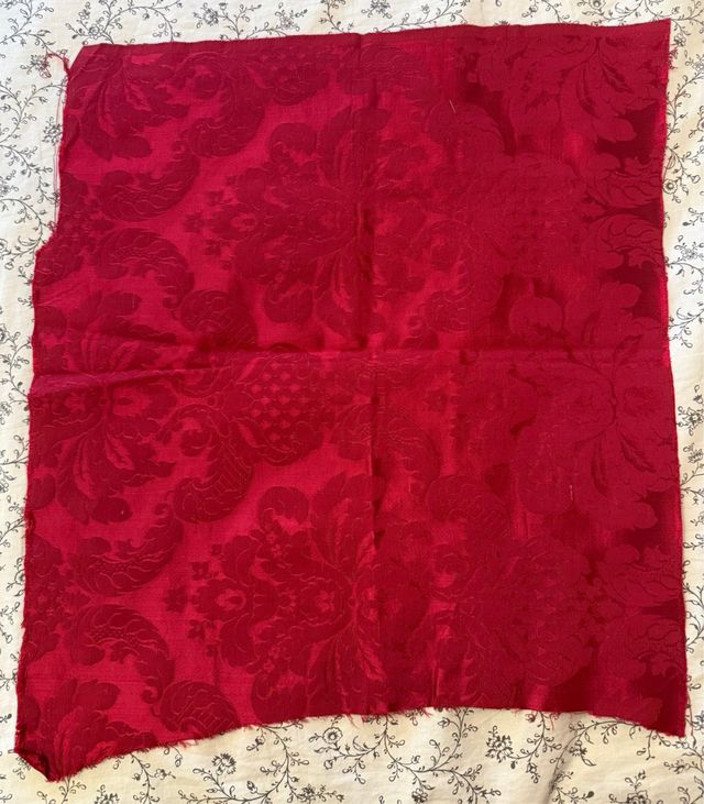 Tela damasco gruesa 50x57cm