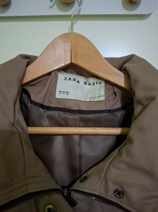 Parka mujer Zara talla M