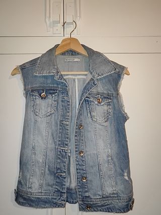 Chaleco tejano Stradivarius Talla S