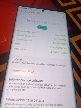 Samsung Galaxy Note20 Ultra 5G
