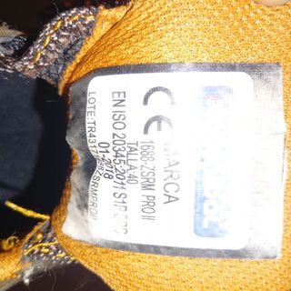 Zapatos de seguridad  Marrones Talla 40