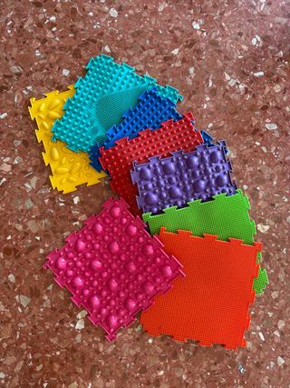 Alfombra sensorial ortopédica puzzle