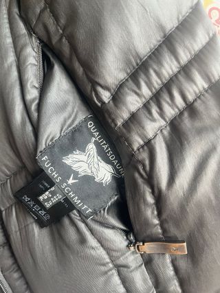 Abrigo de plumas Fuchs Schmitt gris oscuro