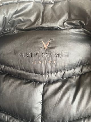 Abrigo de plumas Fuchs Schmitt gris oscuro