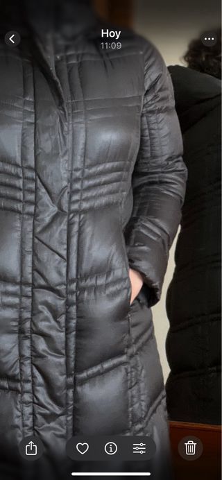 Abrigo de plumas Fuchs Schmitt gris oscuro