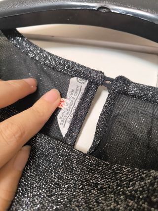 Jersey brillante lentejuelas talla 42