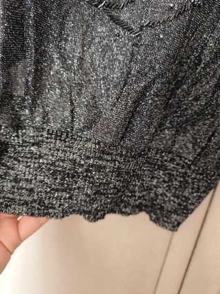 Jersey brillante lentejuelas talla 42