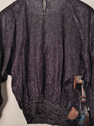 Jersey brillante lentejuelas talla 42