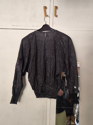 Jersey brillante lentejuelas talla 42