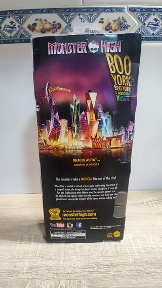 Monster High Draculaura Boo York Versión USA