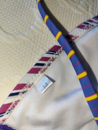 Biquíni Geométrico Roxo e Amarelo