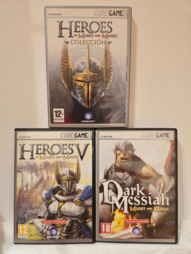 Lote Juegos PC Might and Magic DVD